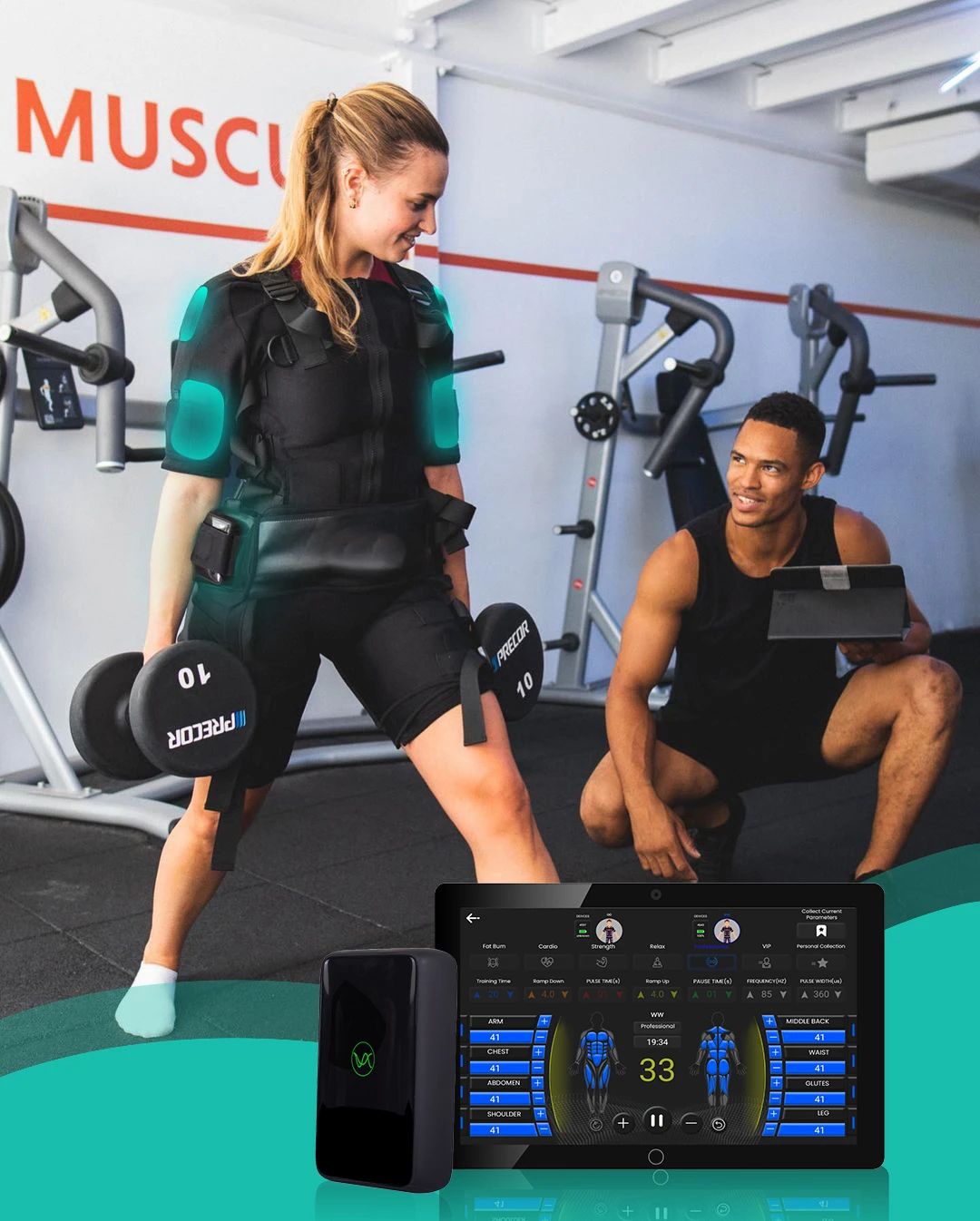 body stimulator machine 